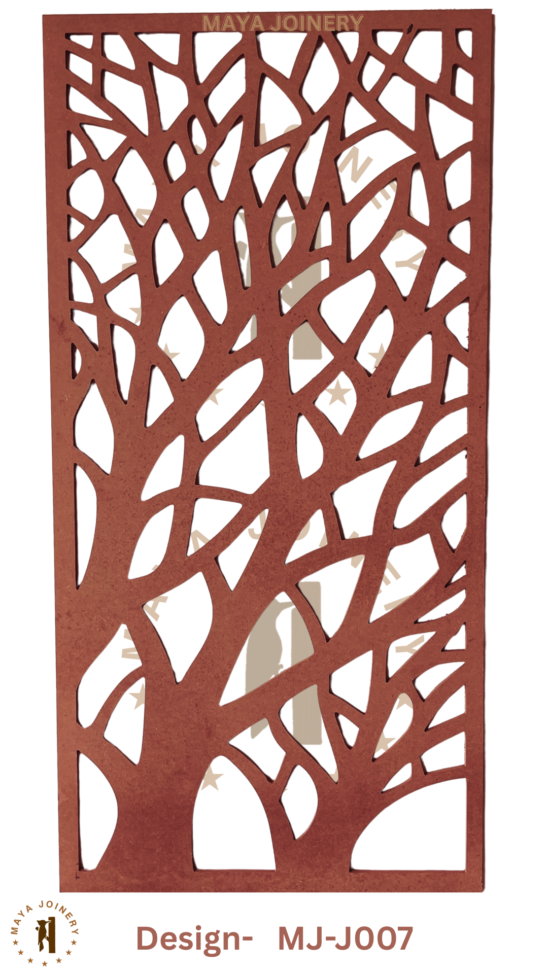 CNC Carved Jali Design