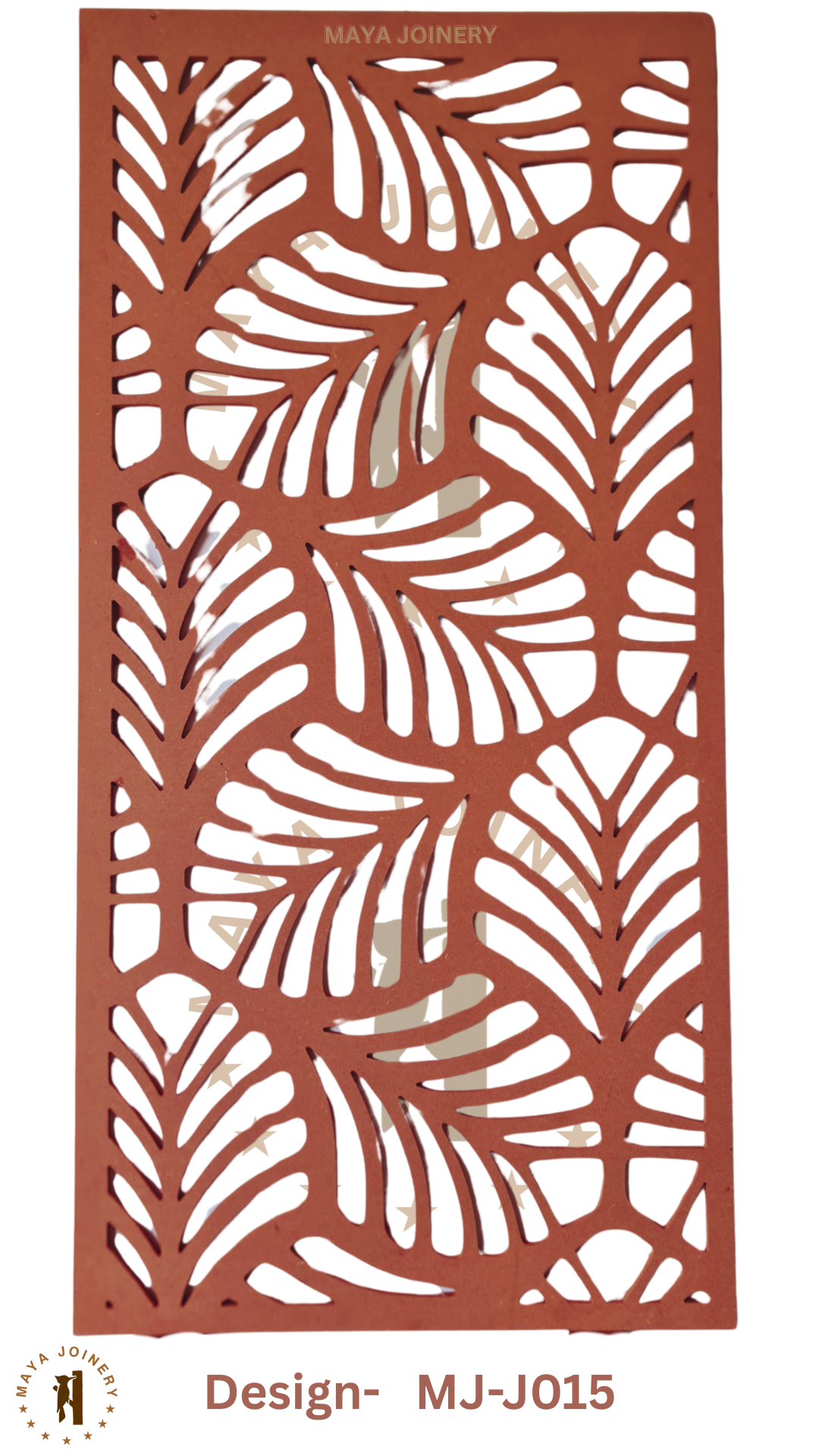 Ocean Wave Jali Panel