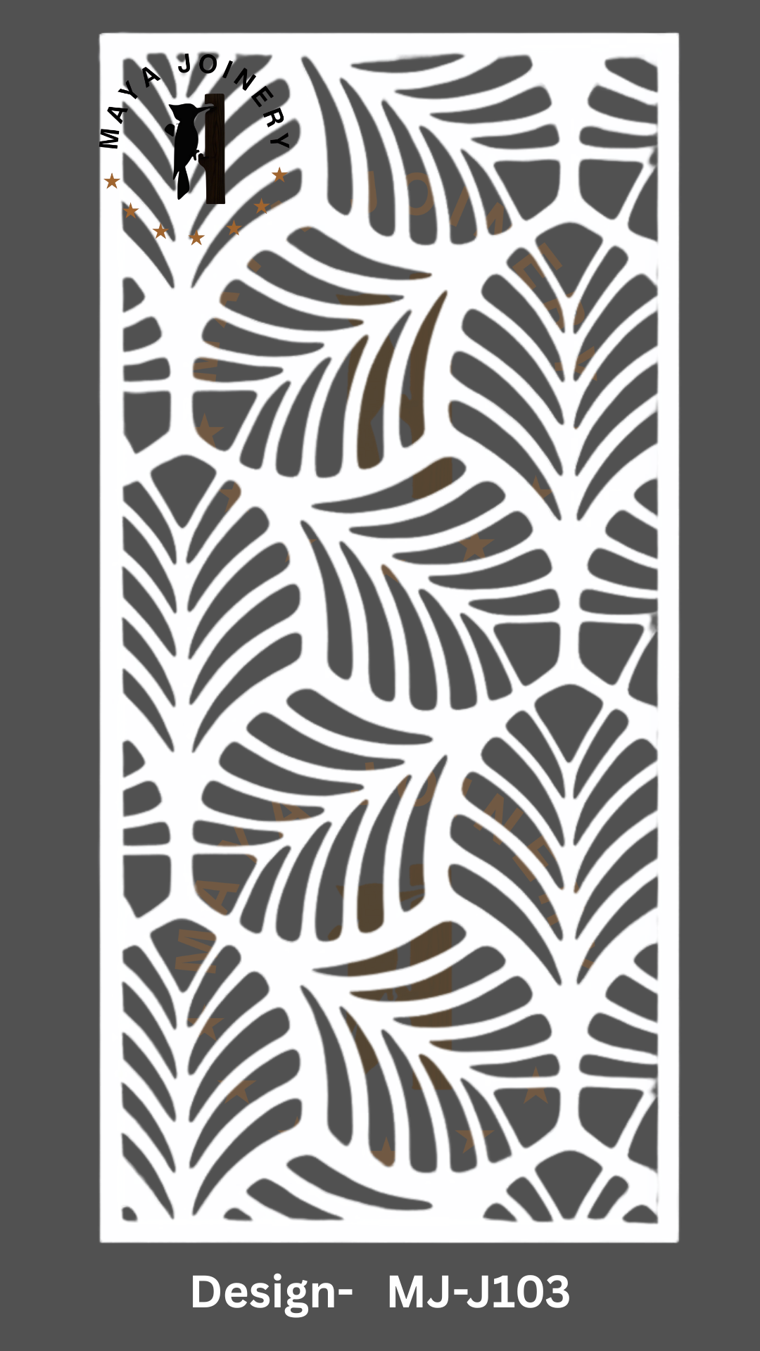 Zen Garden Jali Panel - Alternate View