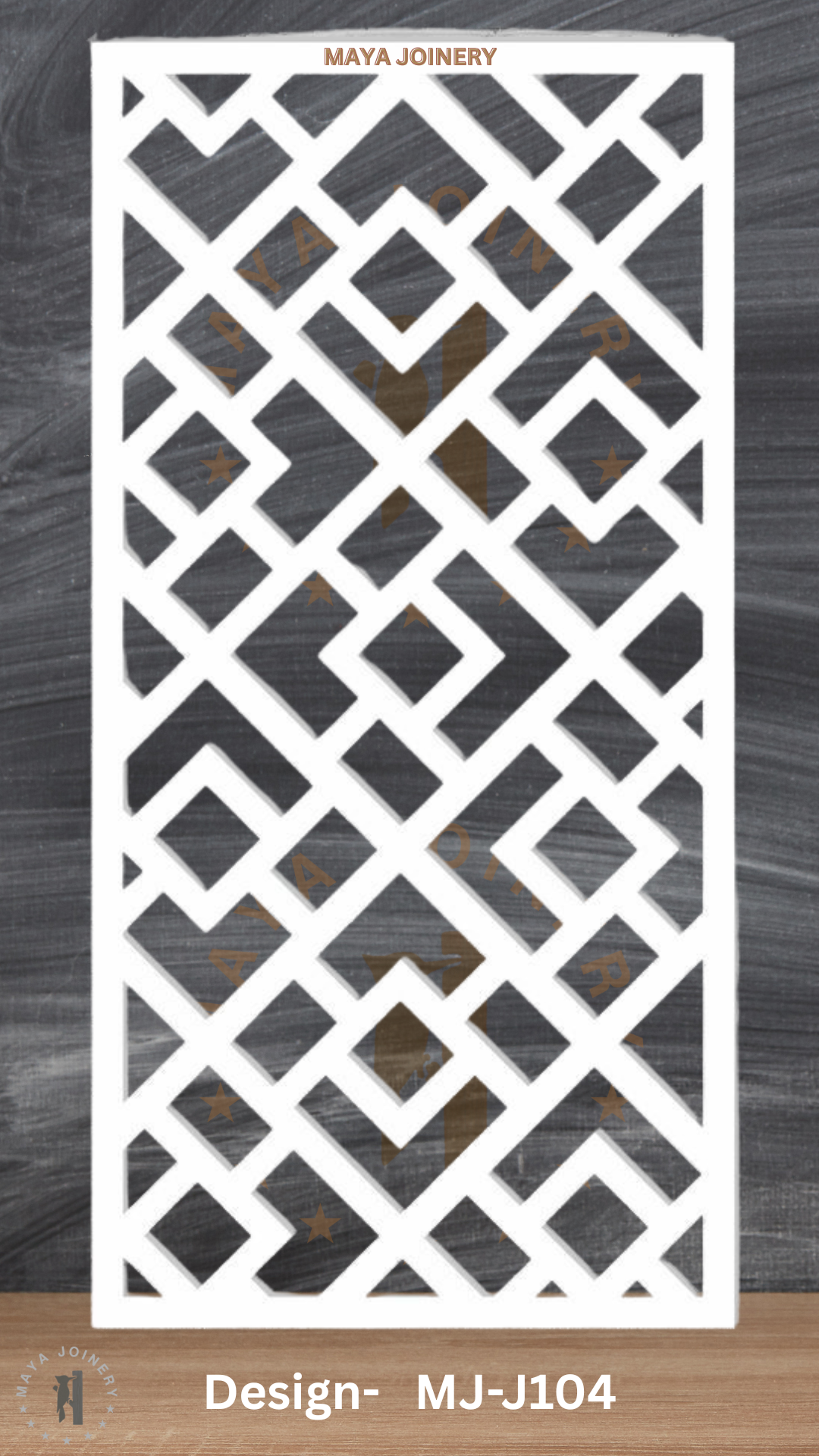 Chevron Flow Jali Panel