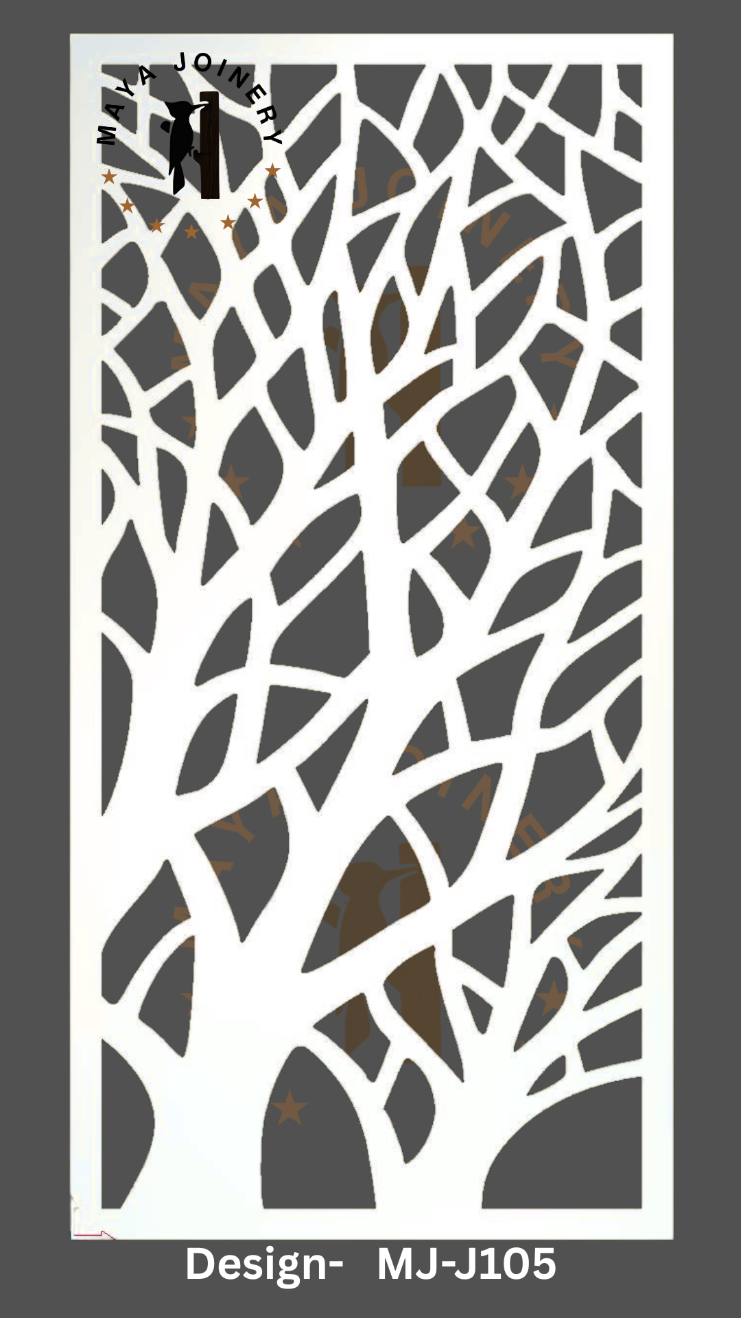 Forest Canopy Jali Panel - Alternate View