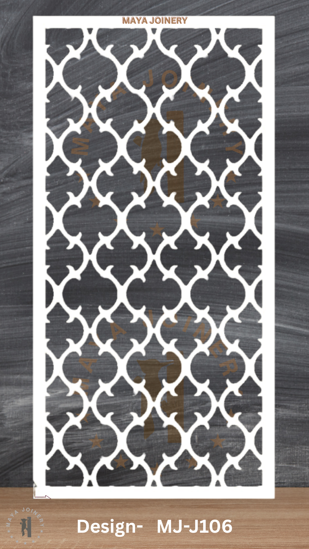 Crystal Facets Jali Panel