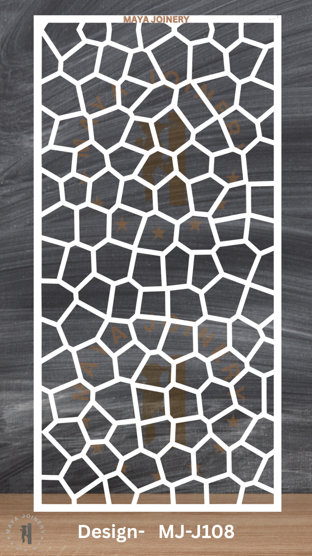 Broken Tile Jali Panel