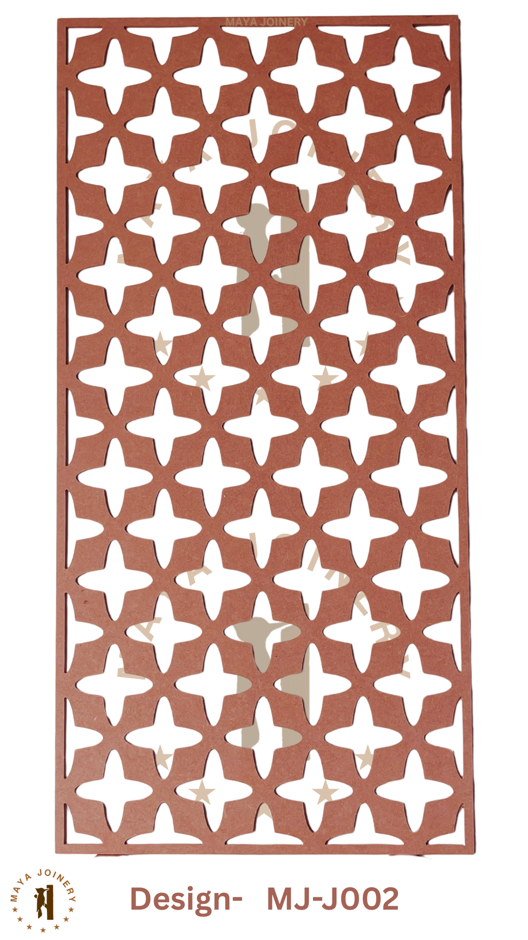Interlocked Rings Jali Panel