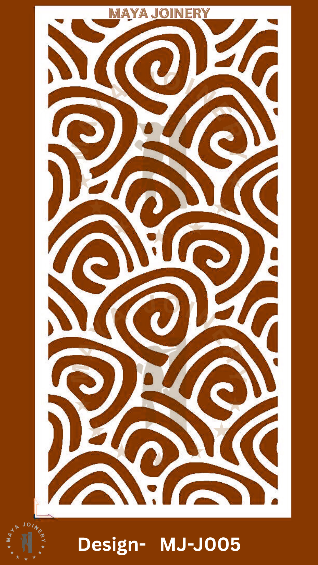 Cloud Drift Jali Panel - Alternate View